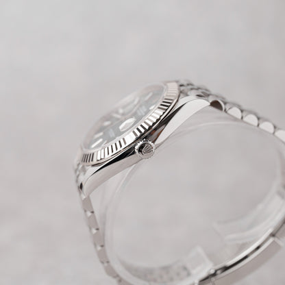ROLEX DATEJUST 41 GREEN DIAL REF: 126334 (2024)