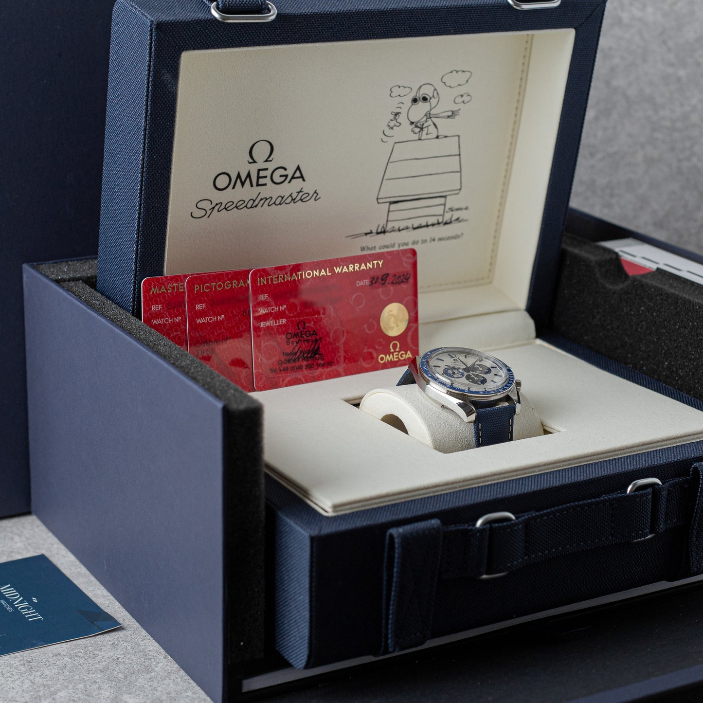 OMEGA SPEEDMASTER 'SILVER SNOOPY AWARD' REF: 310.32.42.50.02.001