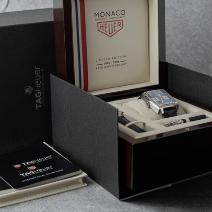 TAG HEUER MONACO 40TH ANNIVERSARY 'STEVE MCQUEEN' REF: CAW211A.EB0026