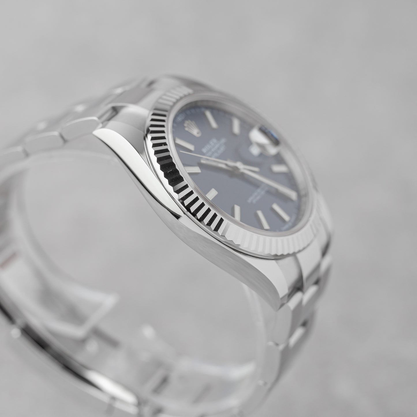 ROLEX DATEJUST 41 BLUE DIAL REF: 126334