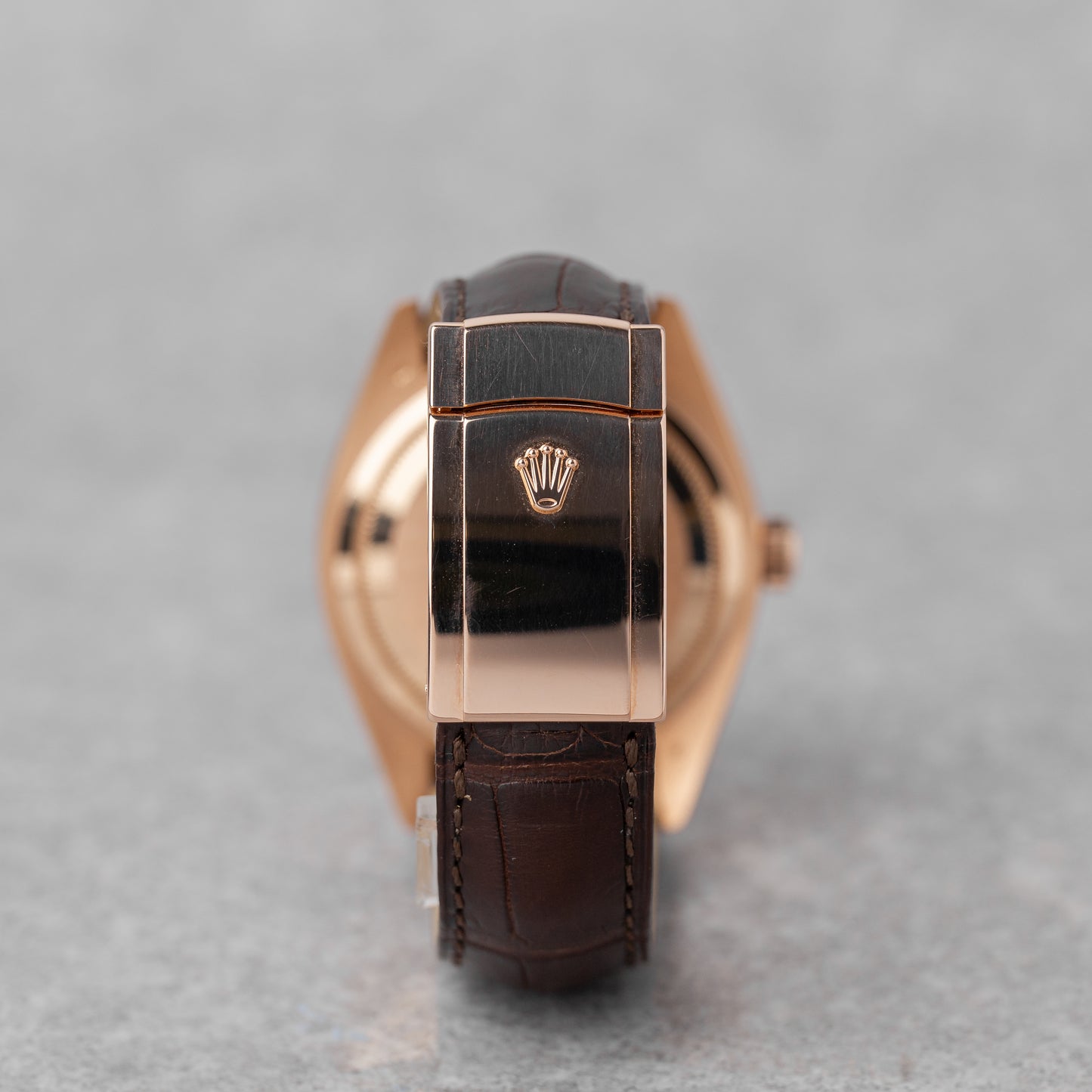 ROLEX SKY-DWELLER CHOCOLATE DIAL REF: 326135
