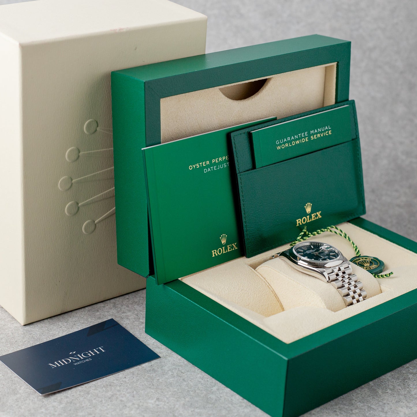 ROLEX DATEJUST 36 BLUE REF: 126200