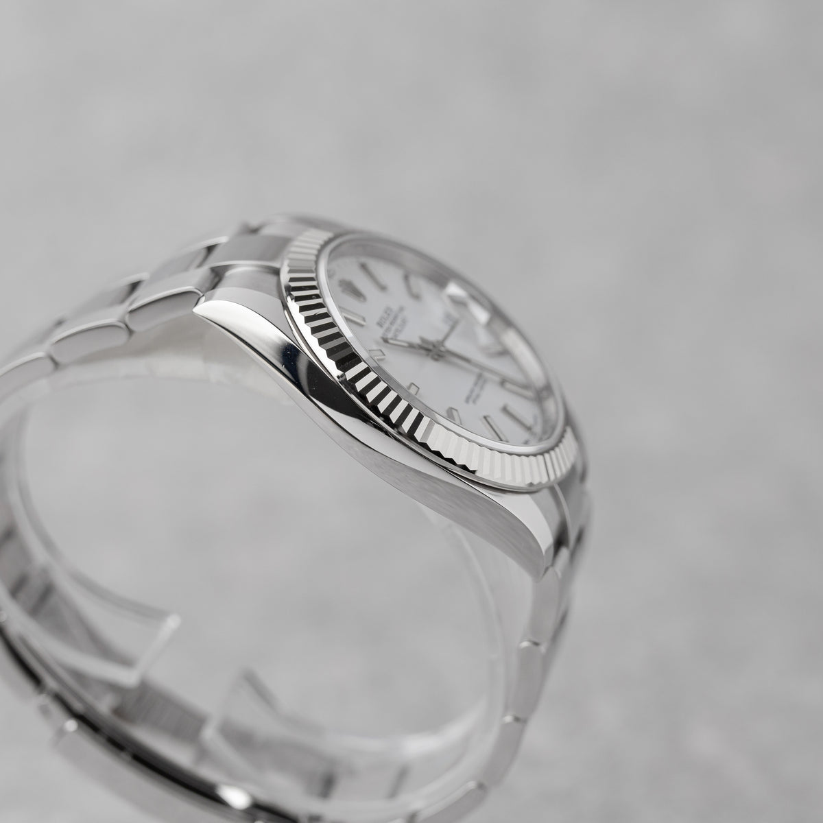 ROLEX DATEJUST 41 WHITE DIAL REF: 126334