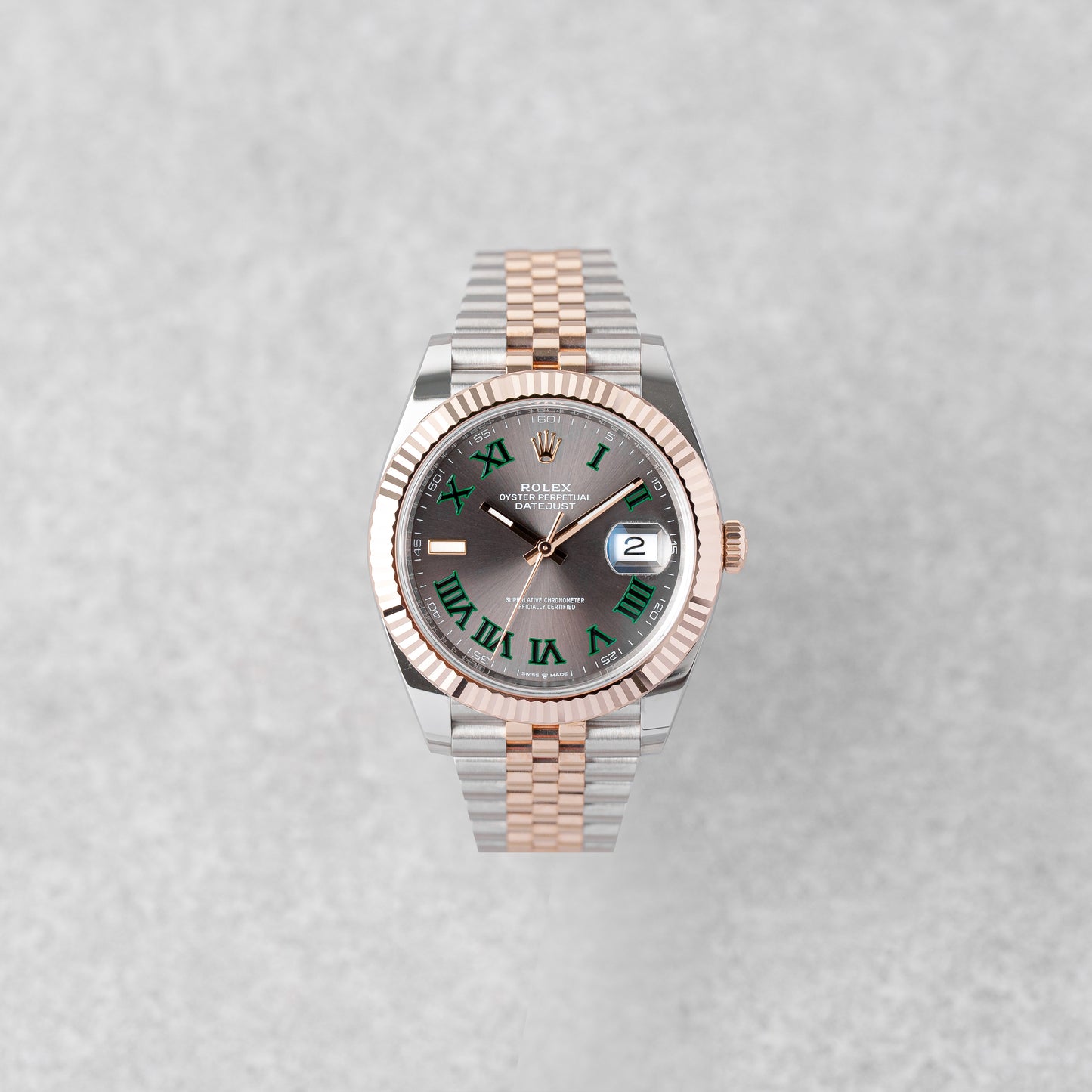 ROLEX DATEJUST 41 WIMBLEDON REF: 126331 (2021)