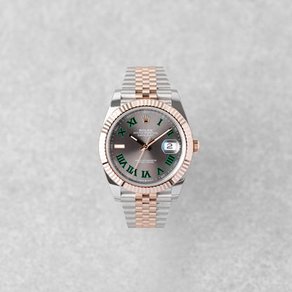 ROLEX DATEJUST 41 WIMBLEDON REF: 126331 (2021)