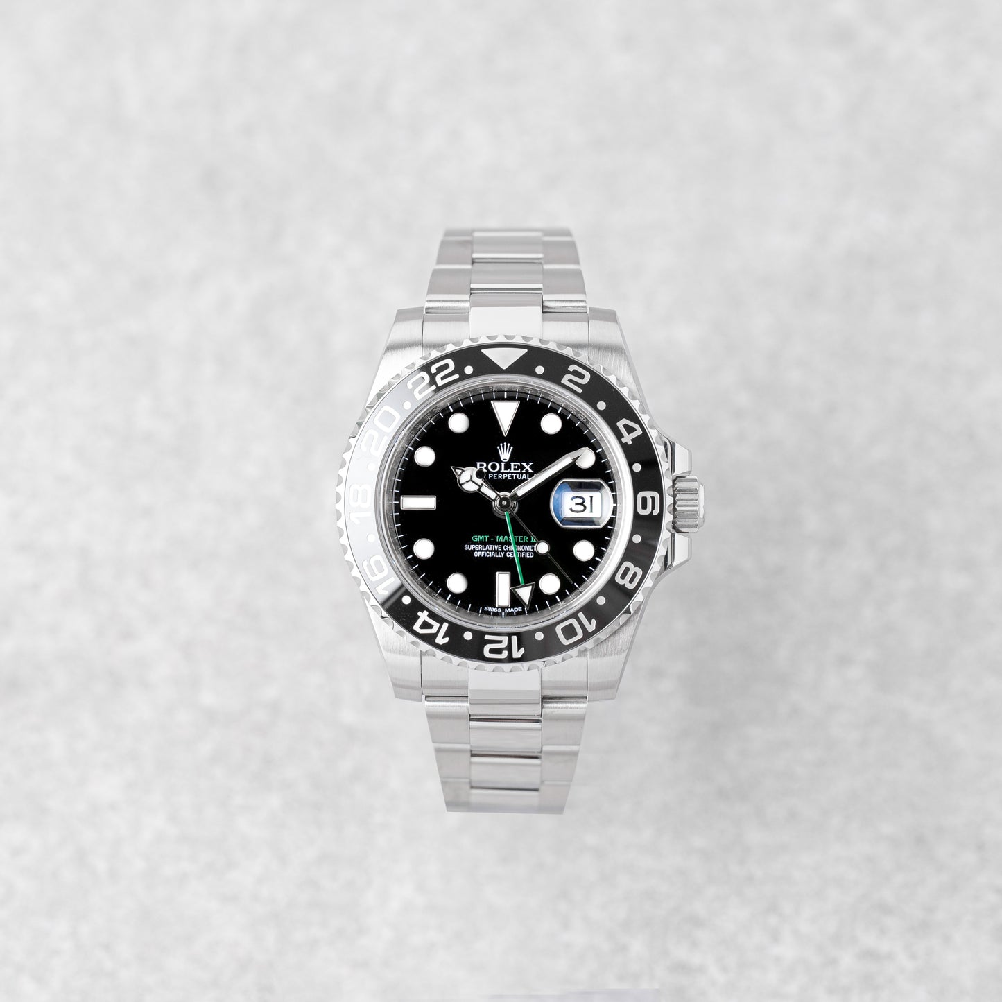 ROLEX GMT-MASTER II "BLACK" REF: 116710LN (2011)
