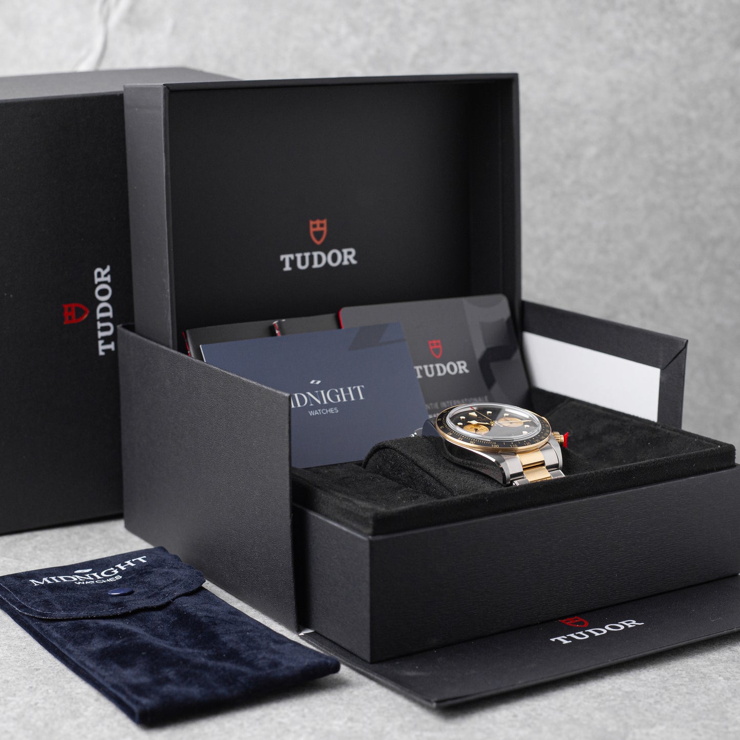 TUDOR BLACK BAY CHRONO S&G REF: 79363N