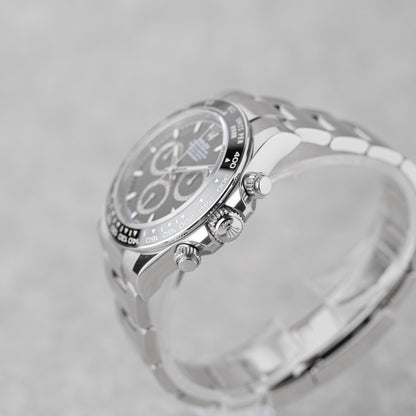 ROLEX DAYTONA "BLACK DIAL" REF: 126500LN (2024)