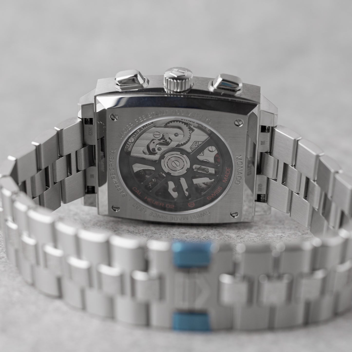 TAG HEUER MONACO CALIBRE HEUER 02 REF: CBL2113.BA0644