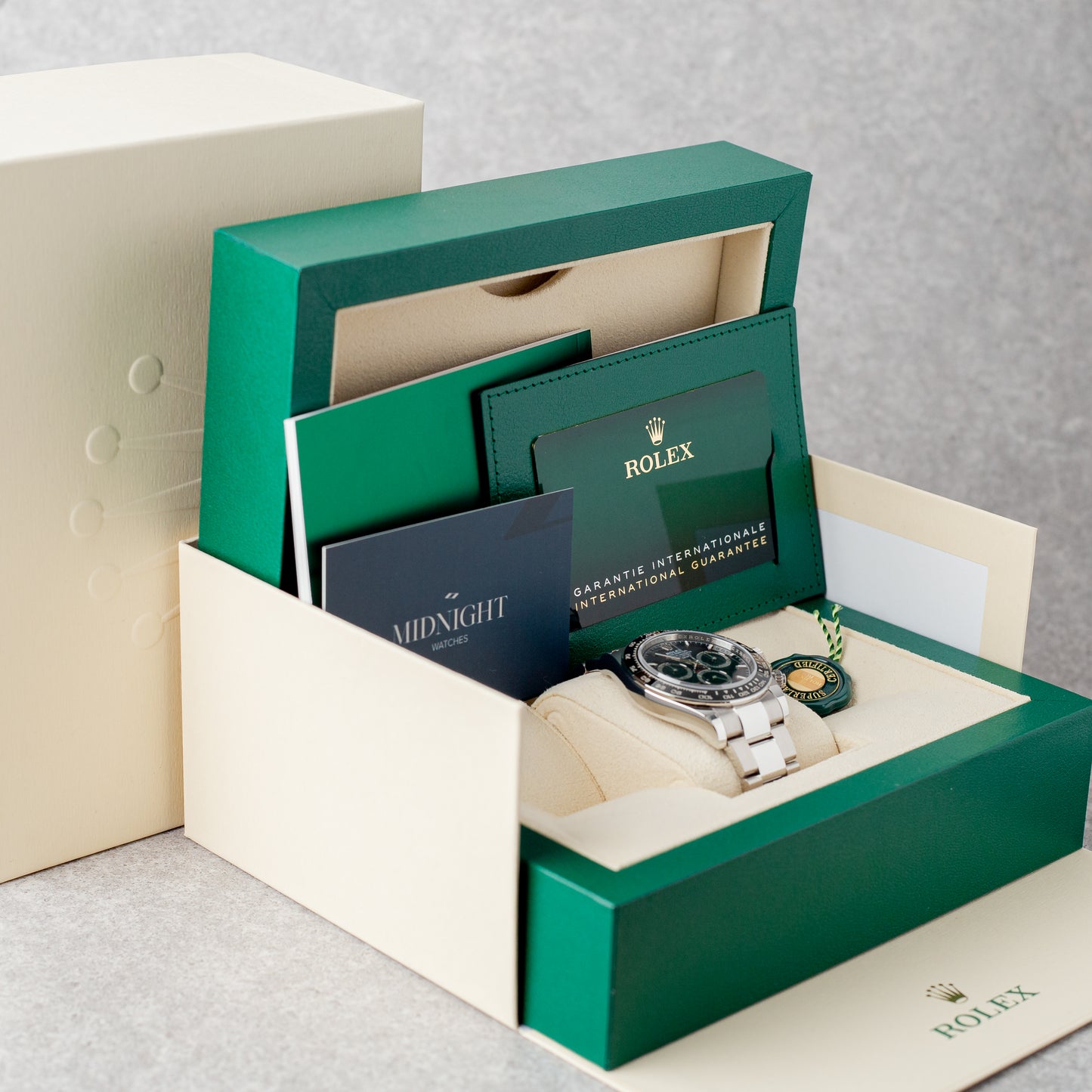 ROLEX DAYTONA "BLACK DIAL" REF: 126500LN (2024)