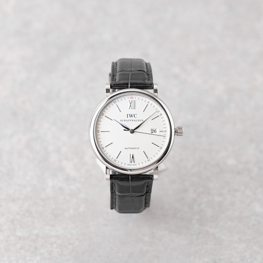 IWC PORTOFINO WHITE DIAL REF: IW356501