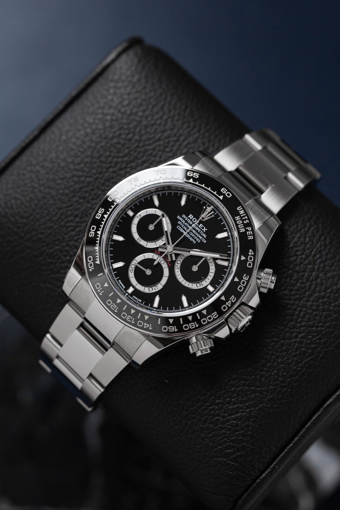ROLEX DAYTONA "BLACK DIAL" REF: 126500LN (2024)