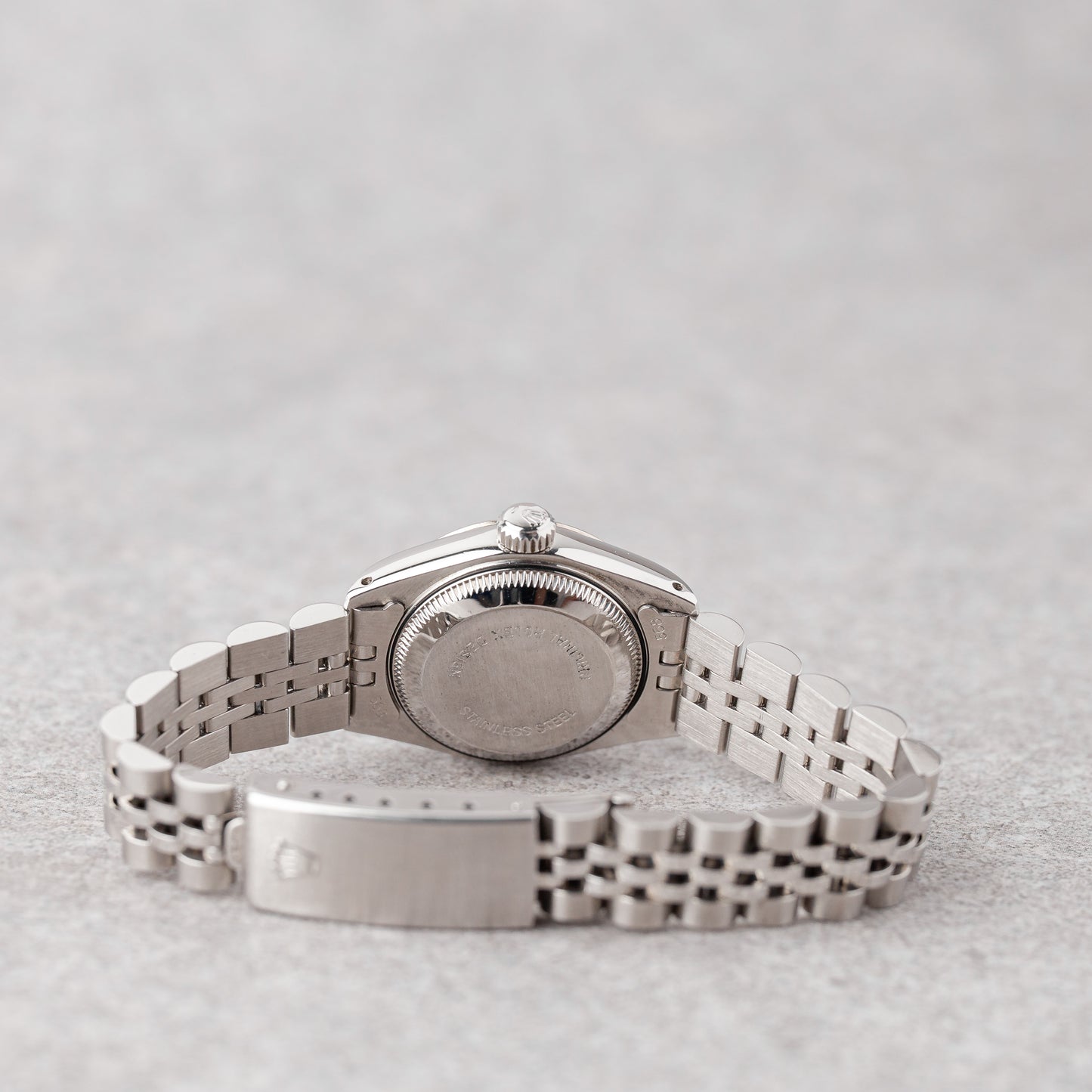 ROLEX LADY-DATEJUST 26 BLACK DIAMOND DIAL REF: 69174 (1990)