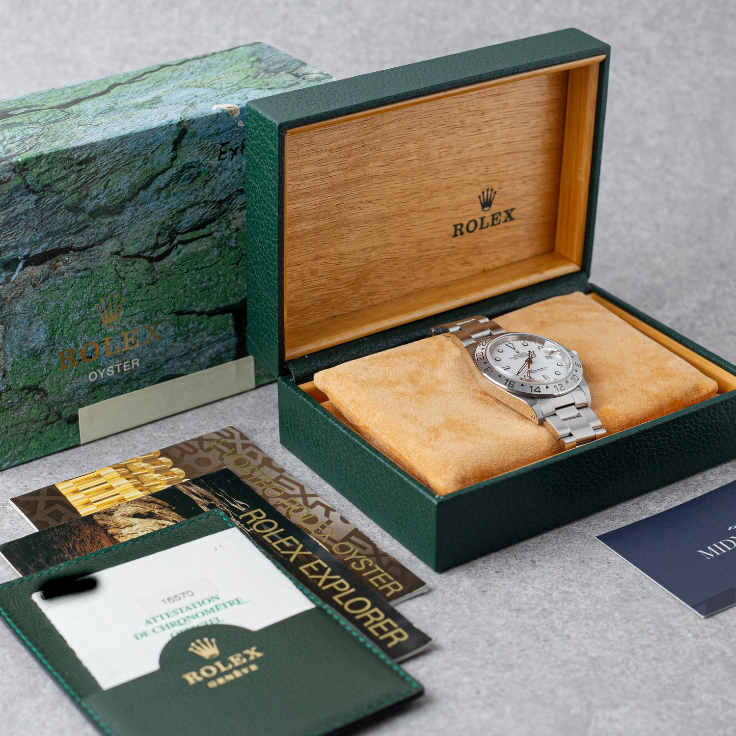 ROLEX EXPLORER II POLAR  'SWISS ONLY' REF: 16570 (1999)
