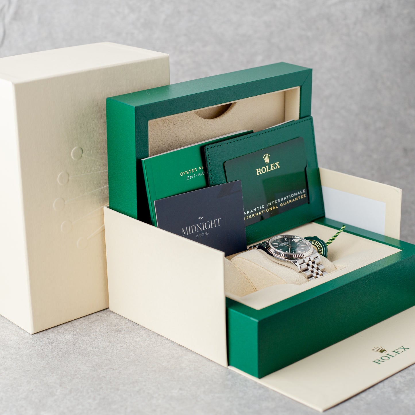 ROLEX DATEJUST 36 WIMBLEDON REF: 126234