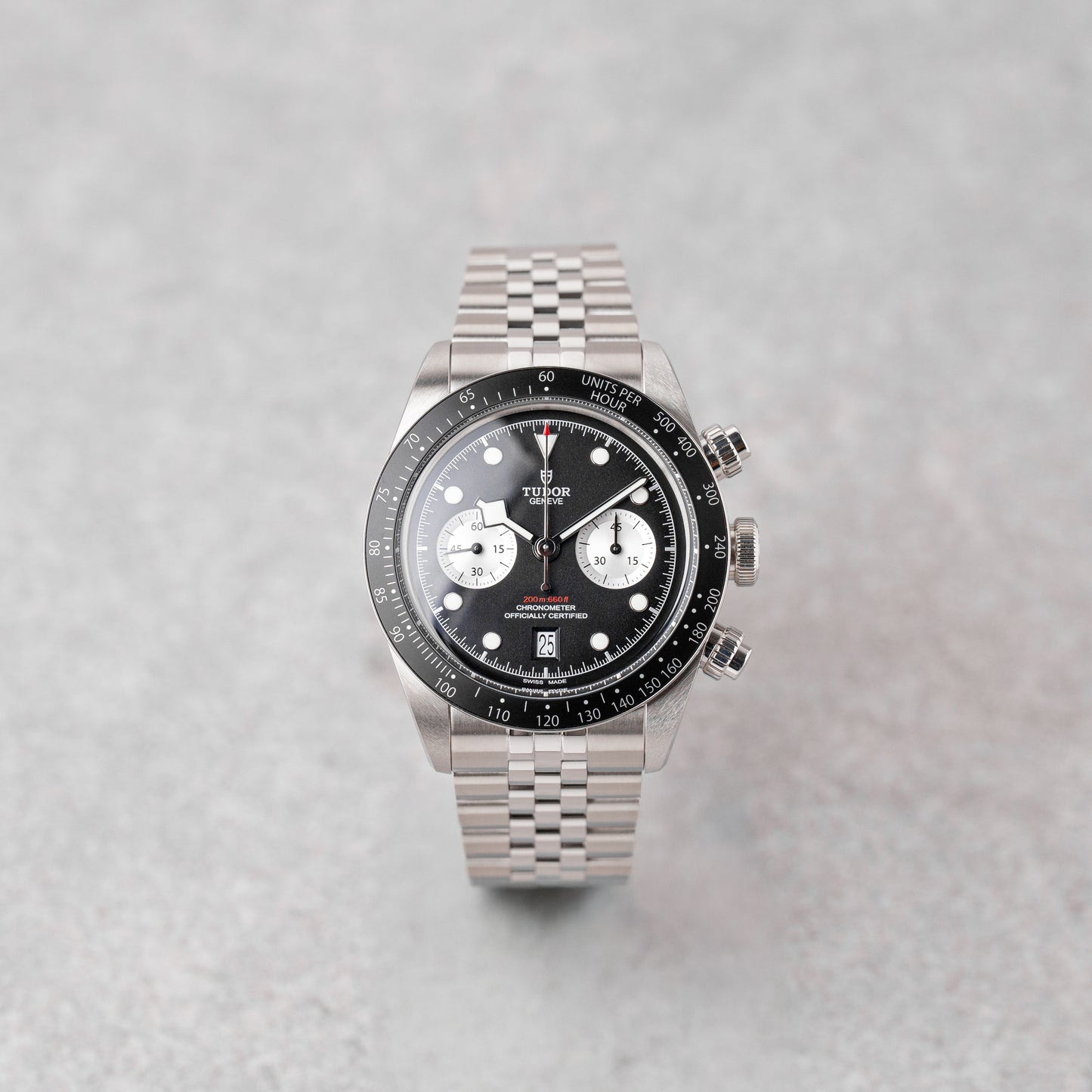 TUDOR BLACK BAY CHRONO "BLACK DIAL" REF: 79360N (2025)