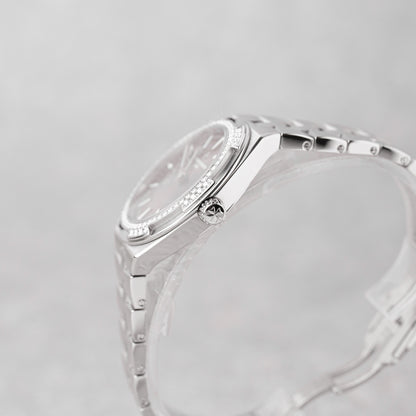 VACHERON CONSTANTIN OVERSEAS BROWN DIAMONDS 37MM REF: 2305V/100A-B171