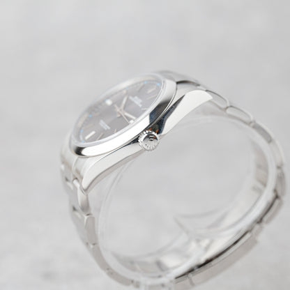 ROLEX OYSTER PERPETUAL 39 RHODIUM REF: 114300 (2018)