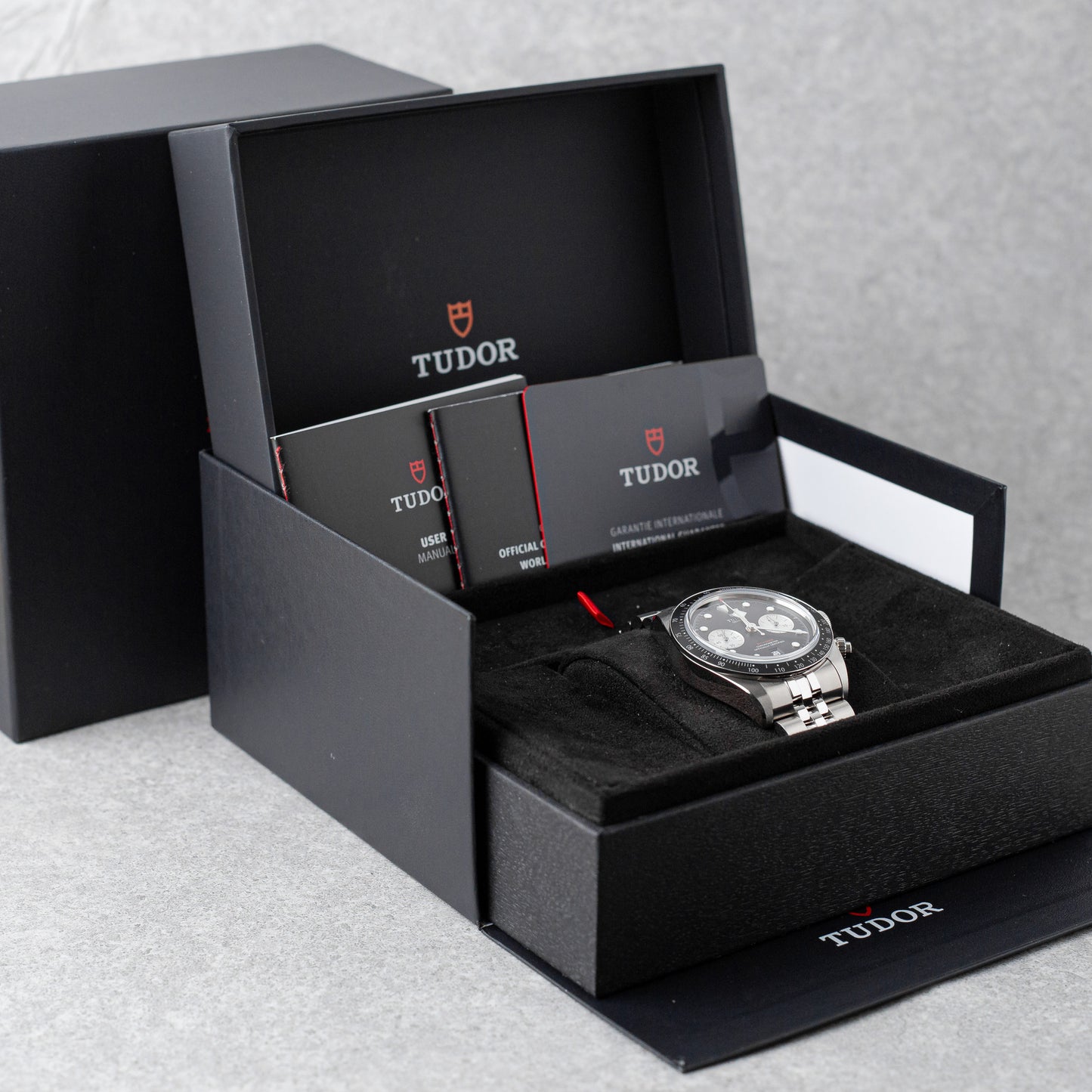 TUDOR BLACK BAY CHRONO "BLACK DIAL" REF: 79360N (2025)