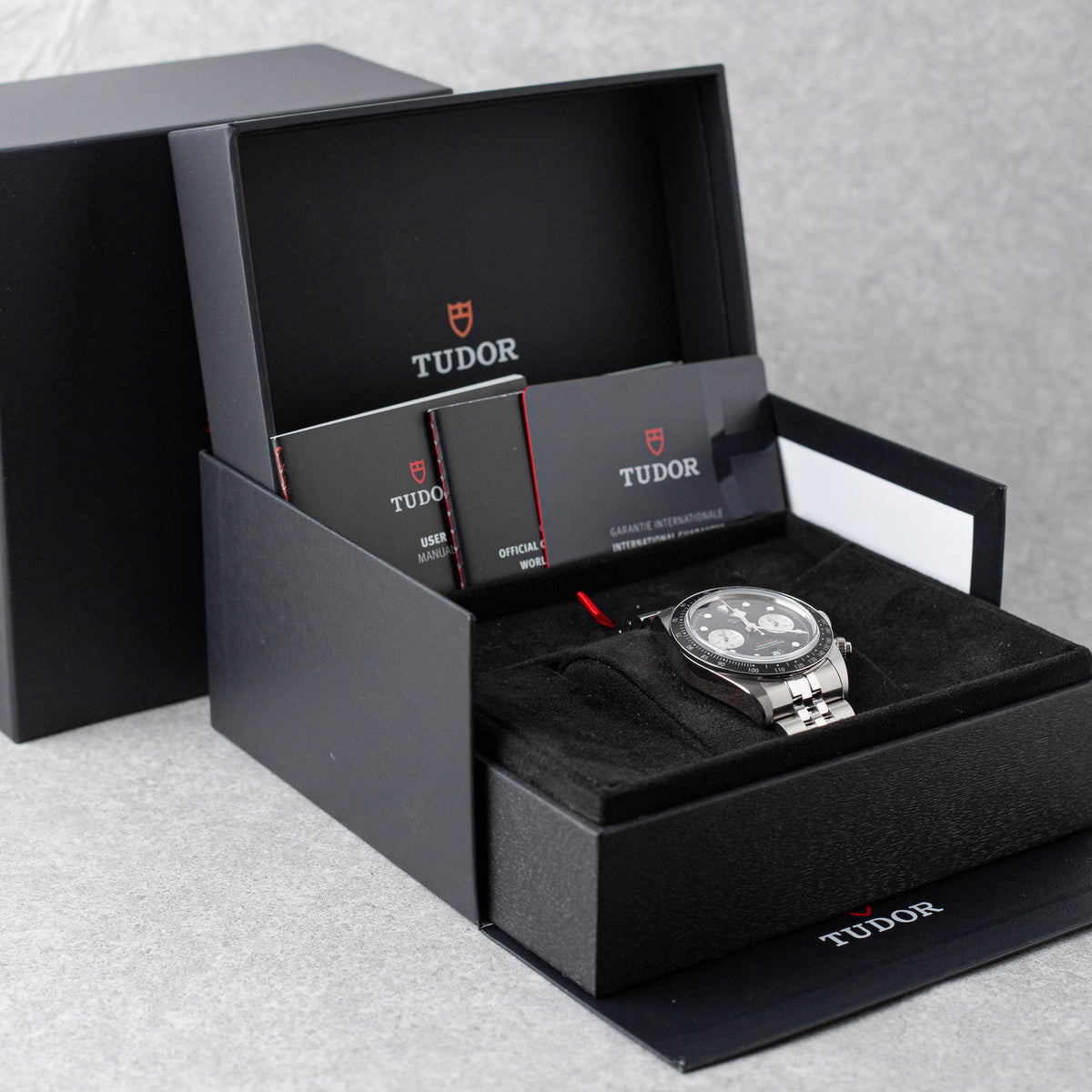 TUDOR BLACK BAY CHRONO "BLACK DIAL" REF: 79360N (2025)