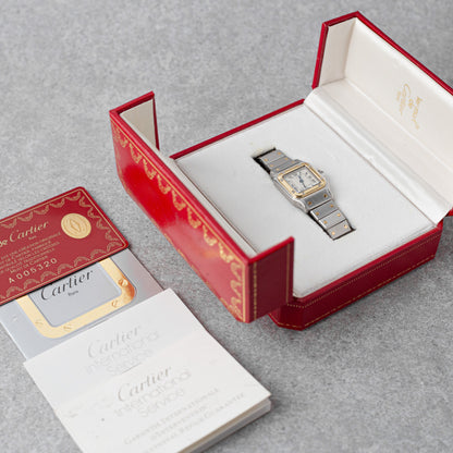 CARTIER SANTOS CARREE LADY SM REF: 0902