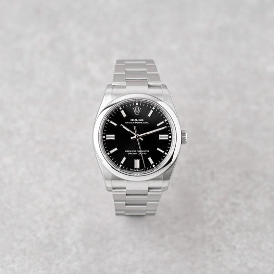 ROLEX OYSTER PERPETUAL 36 BLACK REF: 126000 (2025)