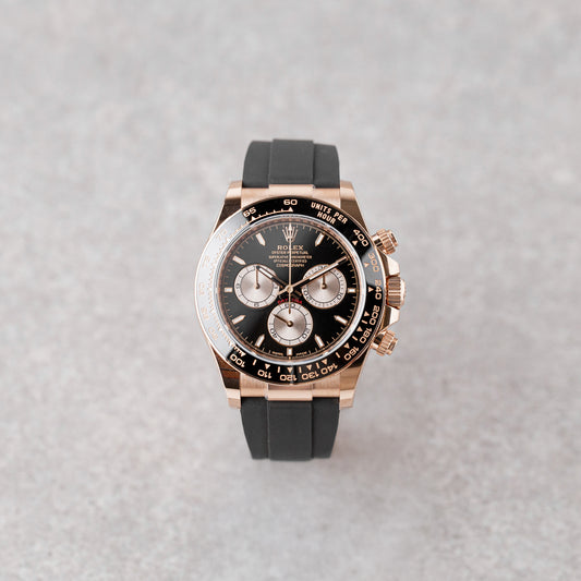ROLEX DAYTONA BLACK DIAL REF: 126515LN