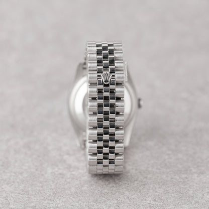 ROLEX DATEJUST 36 SILVER DIAL REF: 116234