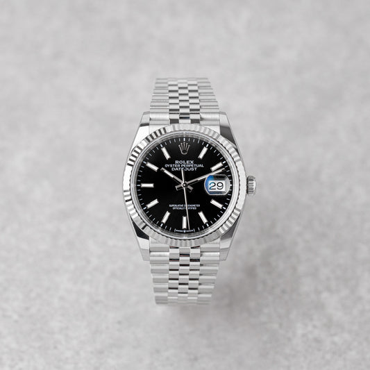 ROLEX DATEJUST 36 BLACK JUBILEE REF: 126234 (2025)