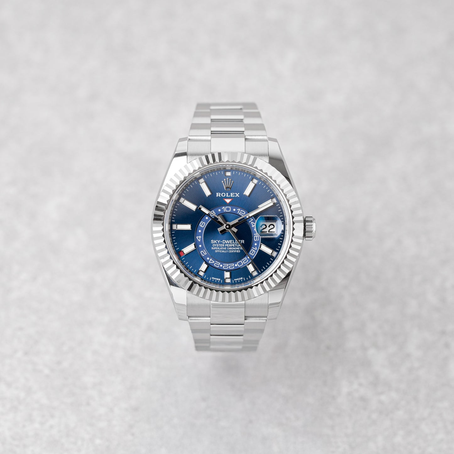 ROLEX SKY-DWELLER BLUE DIAL REF: 326934