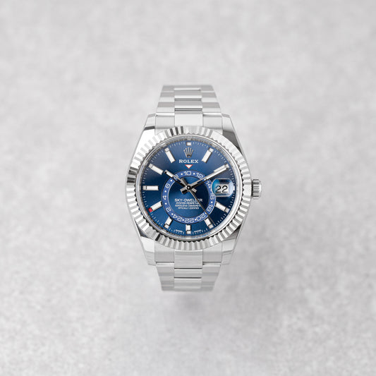 ROLEX SKY-DWELLER BLUE DIAL REF: 326934