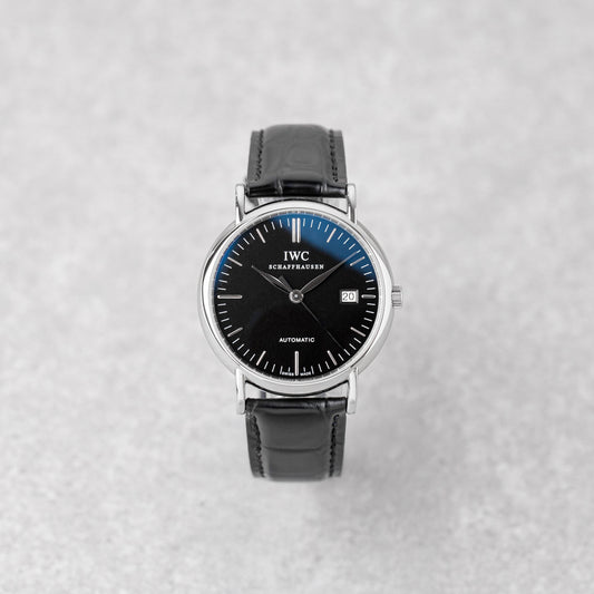 IWC PORTOFINO 39MM BLACK DIAL REF: IW356308