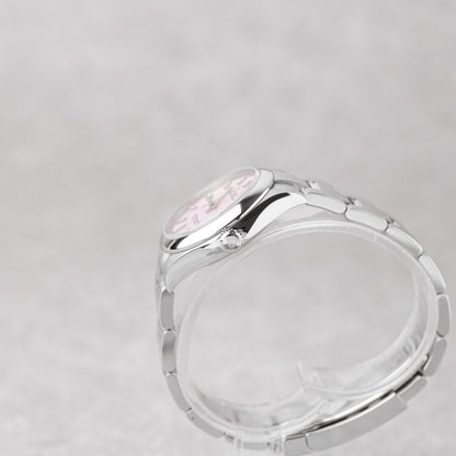ROLEX OYSTER PERPETUAL 31 PINK DIAL REF: 277200 (2025)