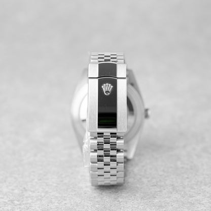 ROLEX DATEJUST 41 RHODIUM DIAL REF: 126334 (2025)