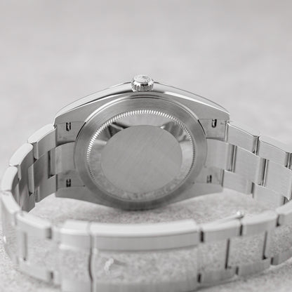 ROLEX DATEJUST 41 AZZURO BLUE DIAL REF: 126334 (2024)