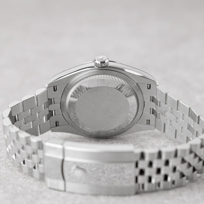 ROLEX DATEJUST 36 BLACK JUBILEE REF: 126200 (2025)