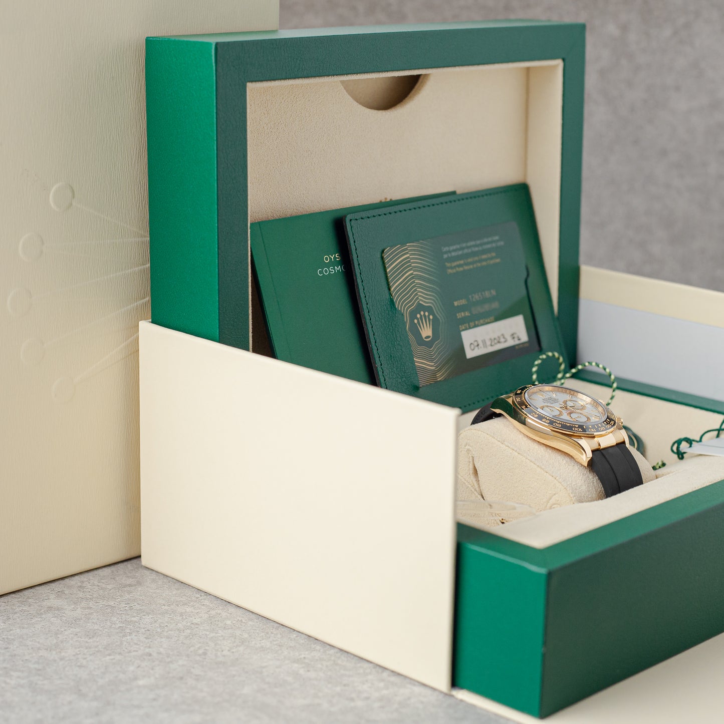 ROLEX DAYTONA WHITE DIAL REF: 126518LN (2023)