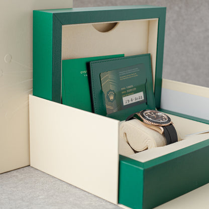 ROLEX YACHT-MASTER 40 OURO EVEROSE REF: 126655 (2022)