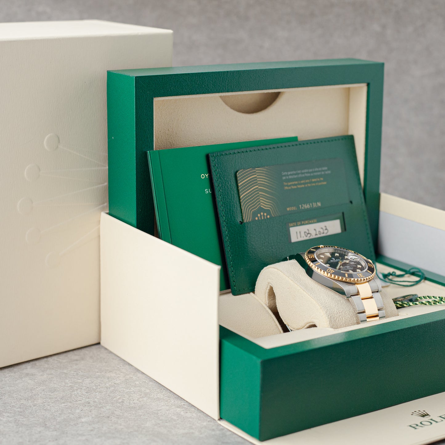 ROLEX SUBMARINER DATE REF: 126613LN (2023)