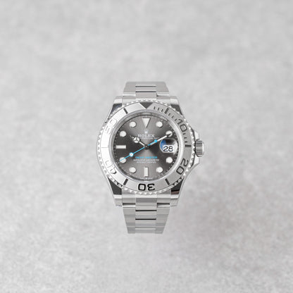 ROLEX YACHT-MASTER 40 "RHODIUM DIAL" REF:126622