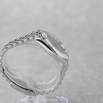 ROLEX DATEJUST 41 AZZURO BLUE DIAL REF: 126334 (2025)