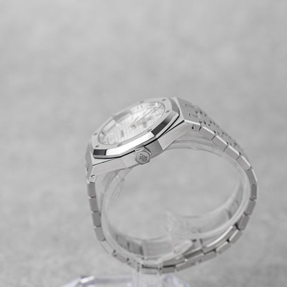 AUDEMARS PIGUET ROYAL OAK 37MM WHITE REF: 15450ST (2020)