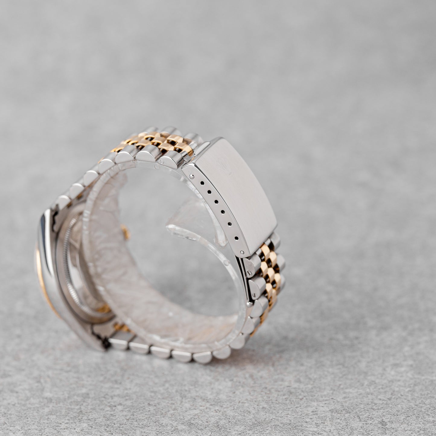 ROLEX DATEJUST 36 MOSTRADOR PRETO DIAMANTES REF: 16233 (1996)