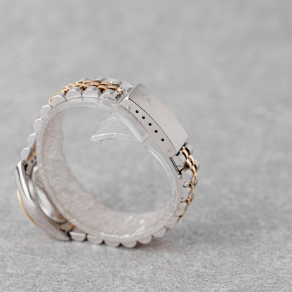 ROLEX LADY-DATEJUST 26 BLACK DIAMOND DIAL REF: 69173