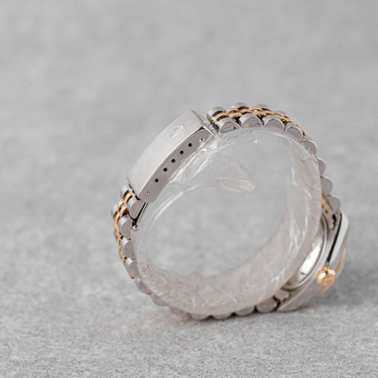 ROLEX LADY-DATEJUST 26 BLACK DIAMOND DIAL REF: 69173