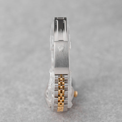 ROLEX LADY-DATEJUST 26 CHAMPAGNE MOTIF DIAL REF: 69173