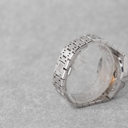 AUDEMARS PIGUET ROYAL OAK 37MM WHITE REF: 15450ST (2020)