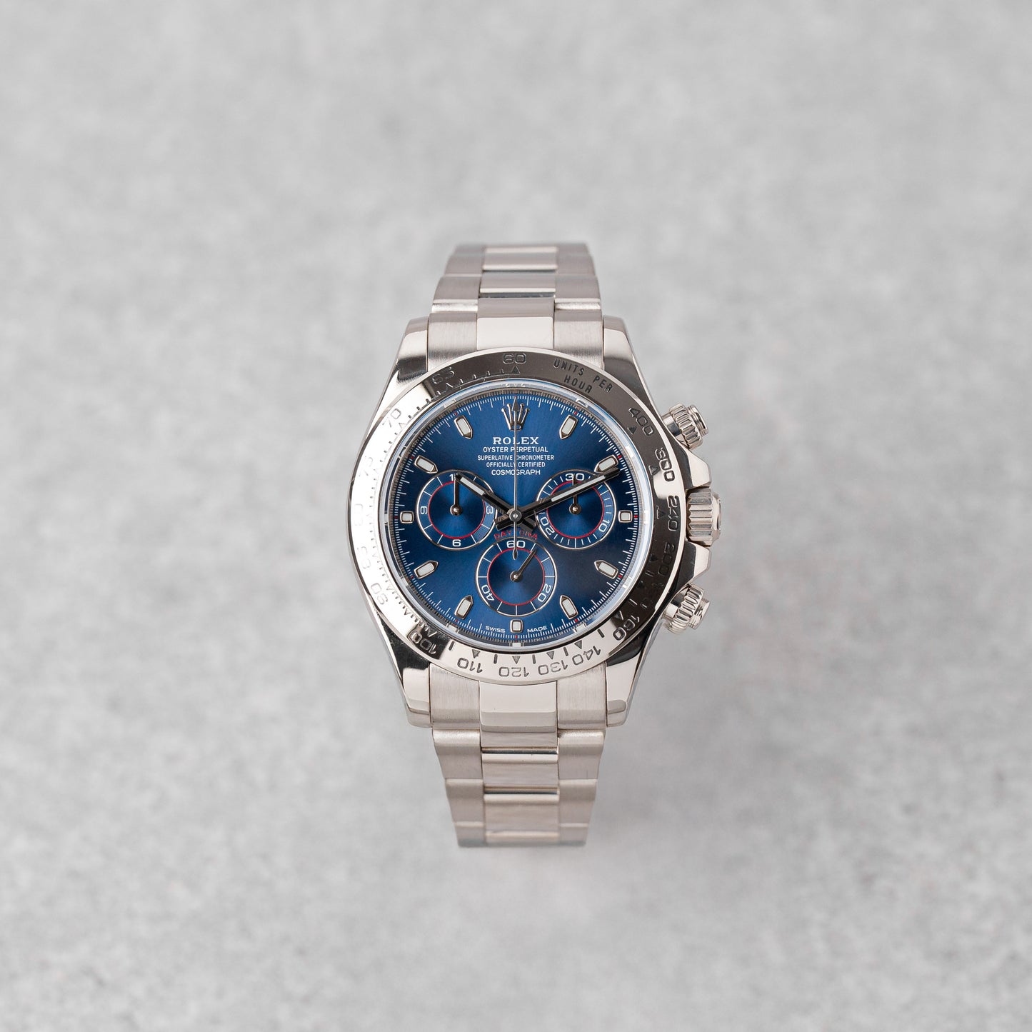 ROLEX DAYTONA "BLUE DIAL" REF: 116509 (2017)