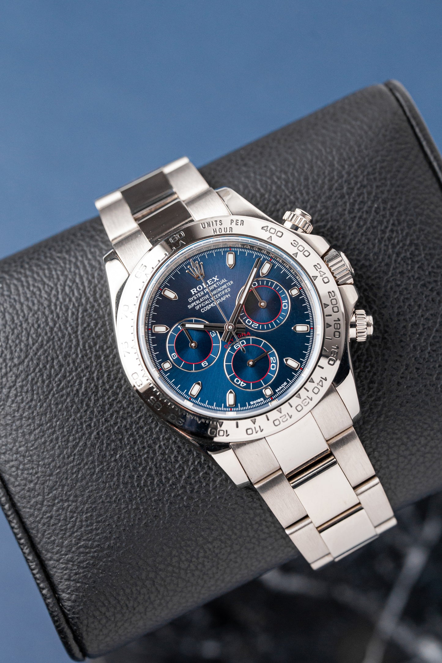 ROLEX DAYTONA "BLUE DIAL" REF: 116509 (2017)