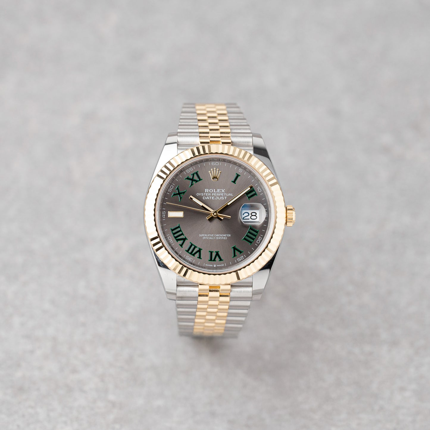 ROLEX DATEJUST 41 WIMBLEDON REF: 126333 (2020)